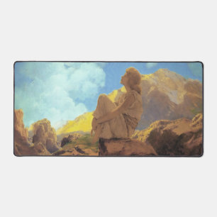 Maxfield Parrish Ochtend 1922 Wolkenblauw Kunstsch Bureaumat