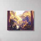 Maxfield Parrish Romance 1922 Canvas Afdruk (Voorkant)