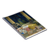 Maxfield Parrish Sleeping Beauty in de Bossen Notitieboek (Rechterzijde)