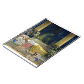 Maxfield Parrish Sleeping Beauty in de Bossen Notitieboek (Linkerzijde)