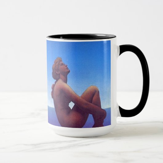 "Maxfield Parrish Stars Coffee Mok" Mok (Rechts)