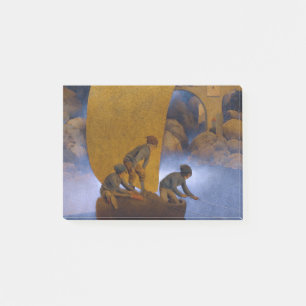 Maxfield Parrish Wynken Blynken en Nod Post-it® Notes