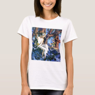 Maxfield Parrish's Fair Princess en de Gnomes T-shirt