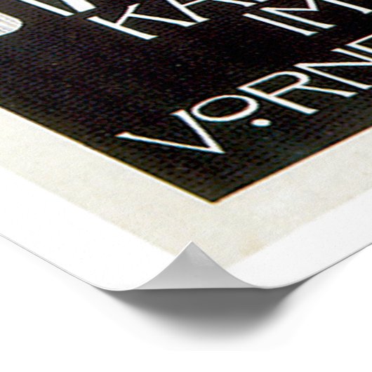 Maxim Bar Food and Art Poster (Hoek)