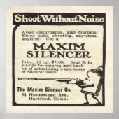 Maxim Silencer en vanaf 1920 Poster (Voorkant)