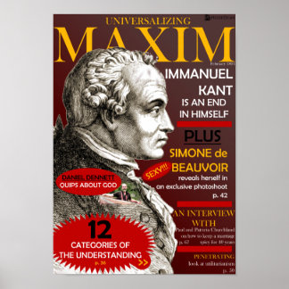 Maxim universeel poster