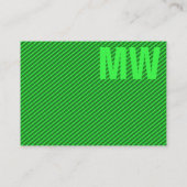 Maximal Elegant grün Visitekaartje (Achterkant)