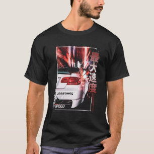 Maximale snelheid Tokyo Street Racing Drift Street T-shirt
