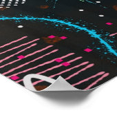 Maximalist Abstract Expression  Poster (Hoek)