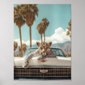Maximalist Leopard Print, Luxury Leopard Poster (Devant)