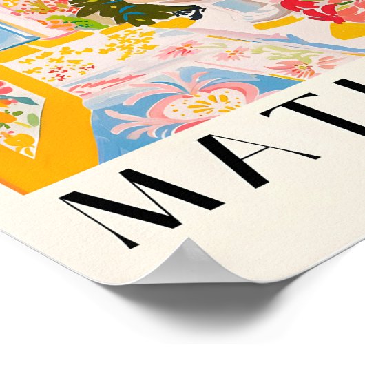 Maximalistische badkamer wandkunst, tropische wc k poster (Hoek)