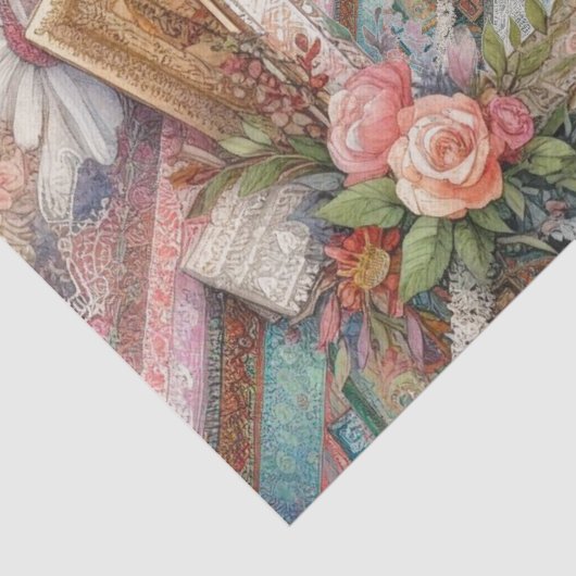 Maximalistische ontkoppeling tissuepapier (Detail)