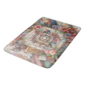Maximalistische Vintage Decoupage Badmat (Gekanteld)