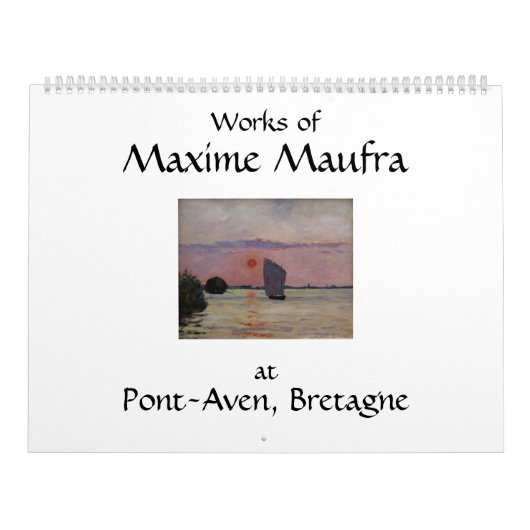 Maxime Maufra 2020 Impressionist Art Calendar Kalender (Hoes)