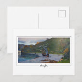Maxime Maufra #66 - Carte postale d'art fin (Devant / Derrière)