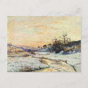 Maxime Maufra-Morning in de winter Briefkaart