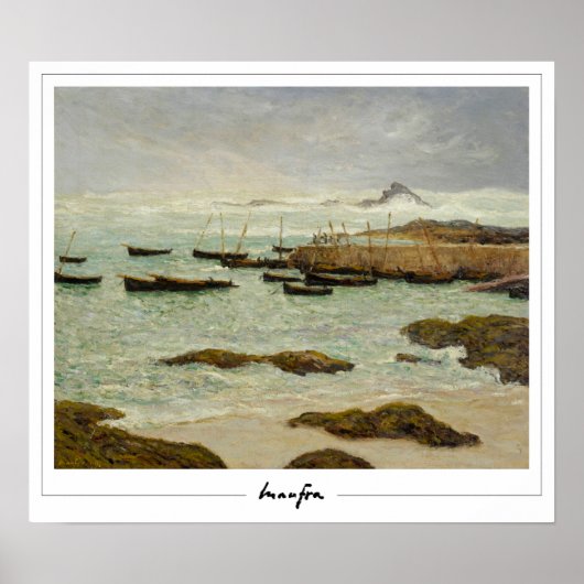 Maxime Maufra Zedign Affiche d'art #109 (Devant)