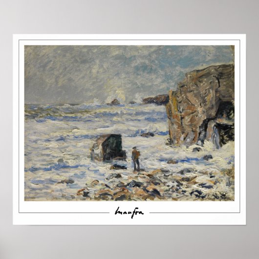Maxime Maufra Zedign Affiche d'art #11 (Devant)