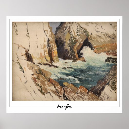 Maxime Maufra Zedign Affiche d'art #70 (Devant)