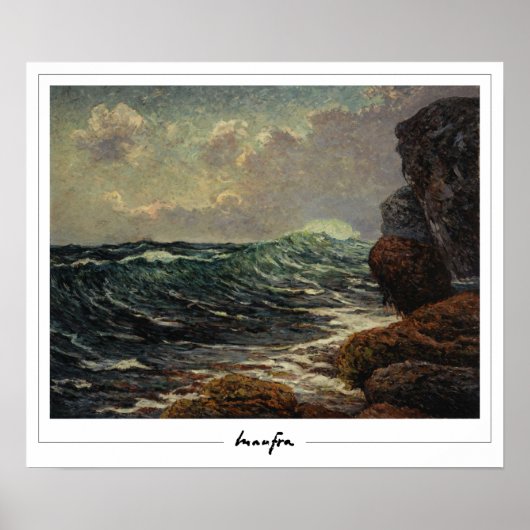 Maxime Maufra Zedign Affiche d'art #9 (Devant)