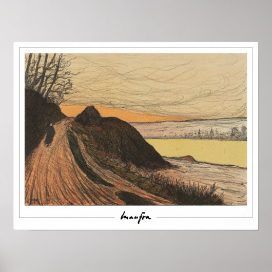 Maxime Maufra Zedign Art Poster #5 (Voorkant)