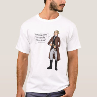 Maximilian Robespierre citaat 1 T-shirt