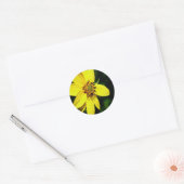 Maximilian Sunflower Floral Ronde Sticker (Envelop)