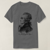 Maximilien de Robespierre Franse Revolutie Jacob T-shirt (Design voorkant)