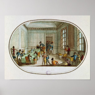 Maximilien de Robespierre gewond Poster