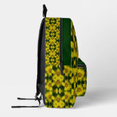 Maximillian Zonnebloem Abstract gepersonaliseerd Bedrukte Rugzak (Links)