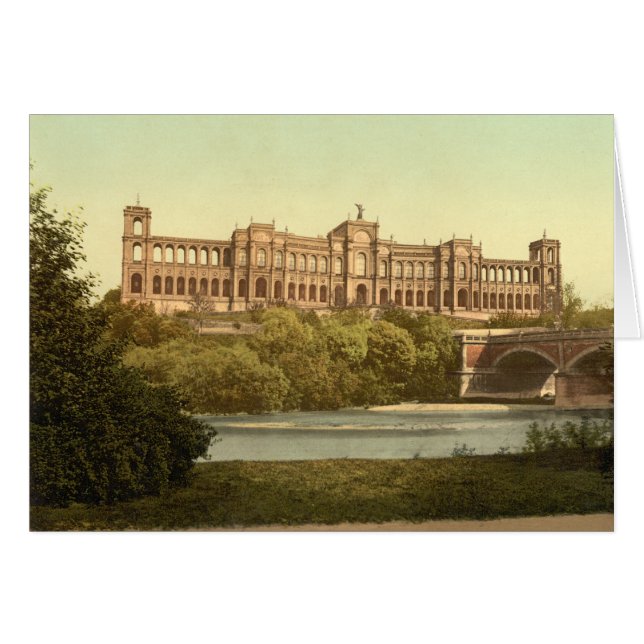 Maximillianeum, Munich, Bavière, Allemagne (Devant horizontal)