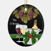 MAXIMUMLOVERS VOOR WIJN VAN 2014 KERAMISCH ORNAMENT (Links)