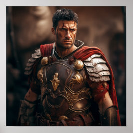 Maximus als Retiarius Gladiator Poster - Roman Gen