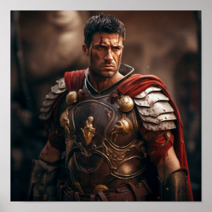 Maximus als Retiarius Gladiator Poster - Roman Gen