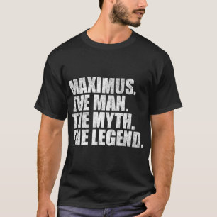 MaximusMaximus Naam Maximus Voornaam T-shirt