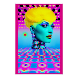 Maxine Headroom Perfect Poster