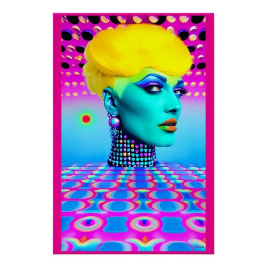 Maxine Headroom Perfect Poster (Voorkant)