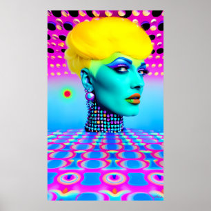 Maxine Headroom Poster