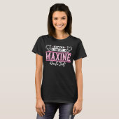 Maxine Keep Calm en laat Maxine dat handvatten T-shirt (Voorkant volledig)