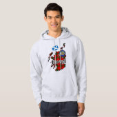 Maxwell Clan Badge Adult Hoodie (Voorkant volledig)