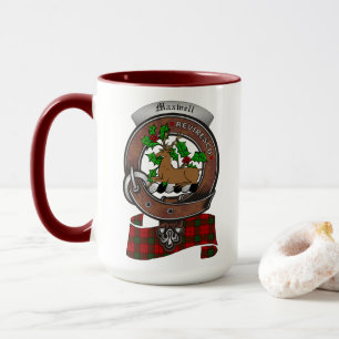 Maxwell Clan Badge Combo 15oz Mug