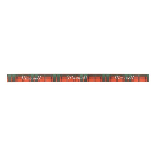 Maxwell clan Pset Scottish tartan Lint (Voorkant)