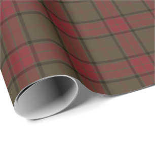 Maxwell Clan Verweerde Jacht Tartan Cadeaupapier