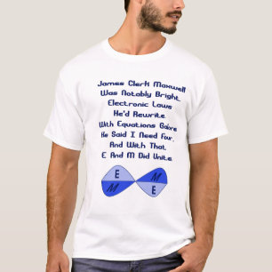 Maxwell's vergelijkingen t-shirt
