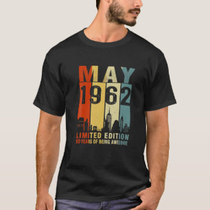 May 1962 Limited Edition, 60 jaar Geweldige T-shirt