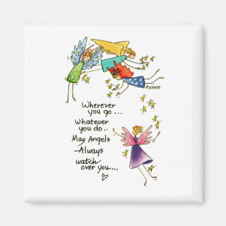 May Angels Let altijd op je gebeesttekening Magneet