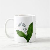 May birth flower Lily of the valley Coffee Mug (Gauche)