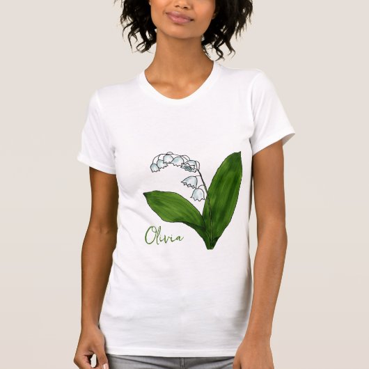 May birth flower Lily of the valley T-Shirt (Devant)