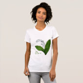 May birth flower Lily of the valley T-Shirt (Devant entier)