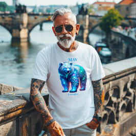 May Birth Month Spirit Animal Beer T-shirt